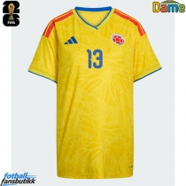 Colombia Yerry Mina #13 Hjemmedrakt Dame VM 2026 Kortermet